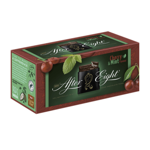 After Eight Limited Edition Mint & Orange Flavour Chocolate Thins 200g  (Case of 5)